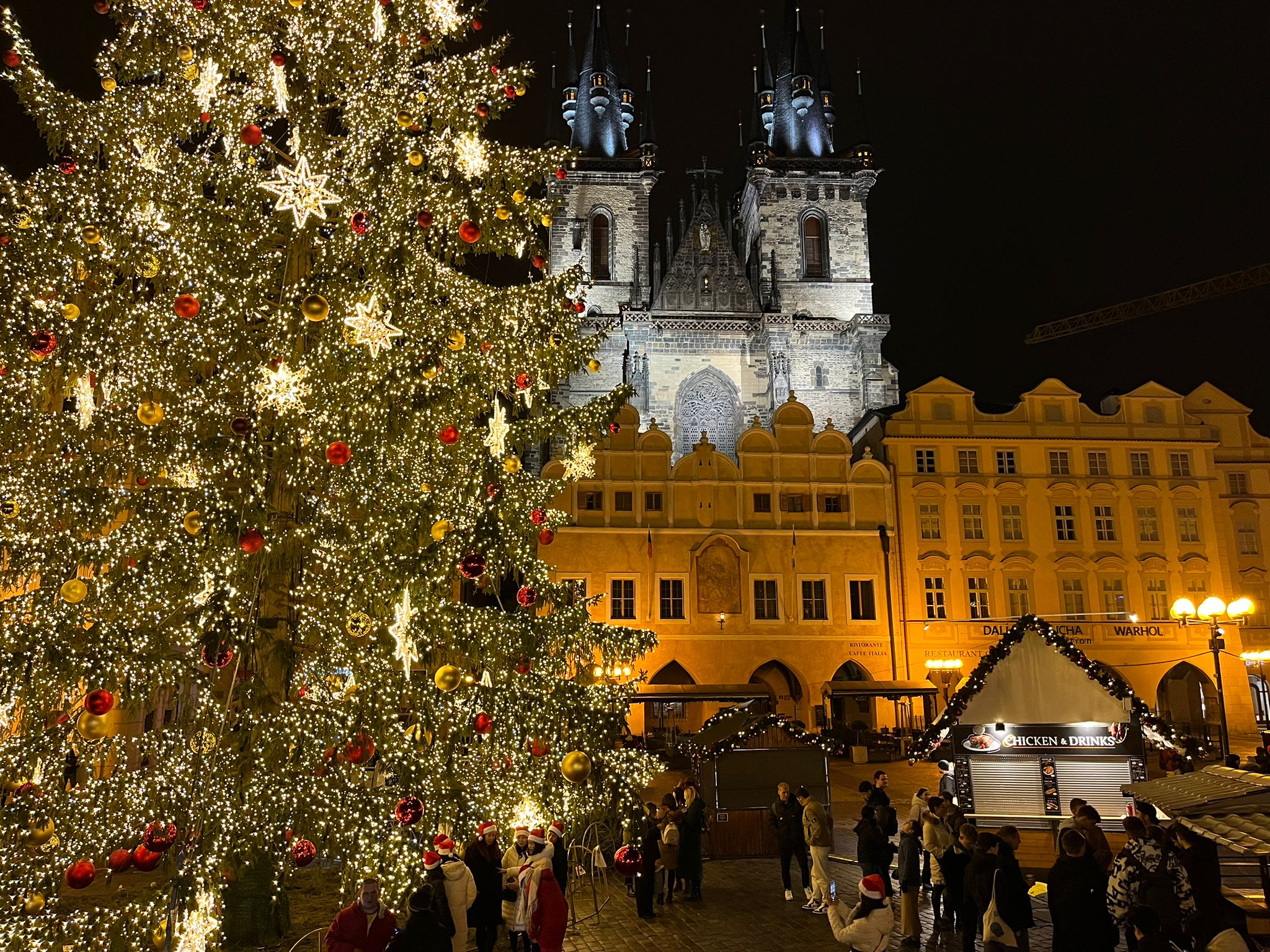 ヨーロッパ周遊旅行】プラハのクリスマスマーケット | ケンブリッジで