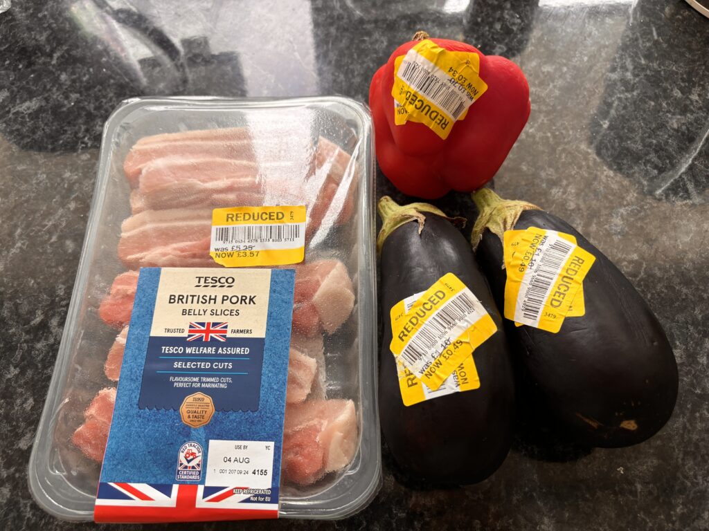 TESCOでの購入品