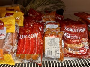 ロンドン・ポーランド系ソーセージが美味しい！