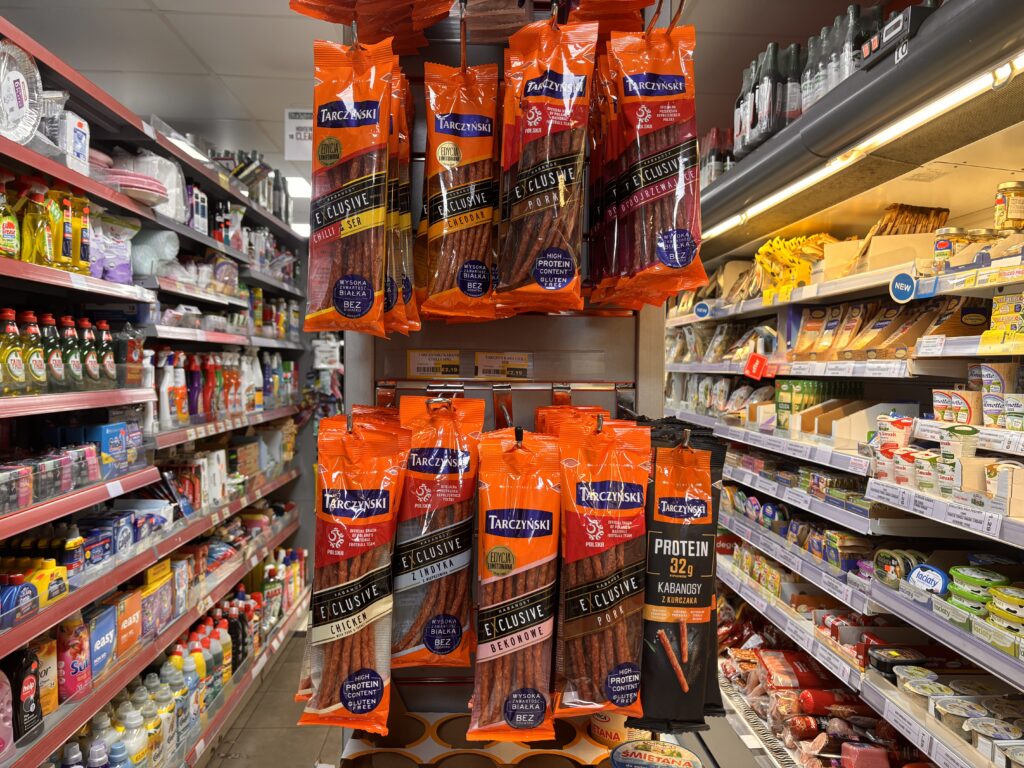 ロンドン・ポーランド系ソーセージが美味しい！