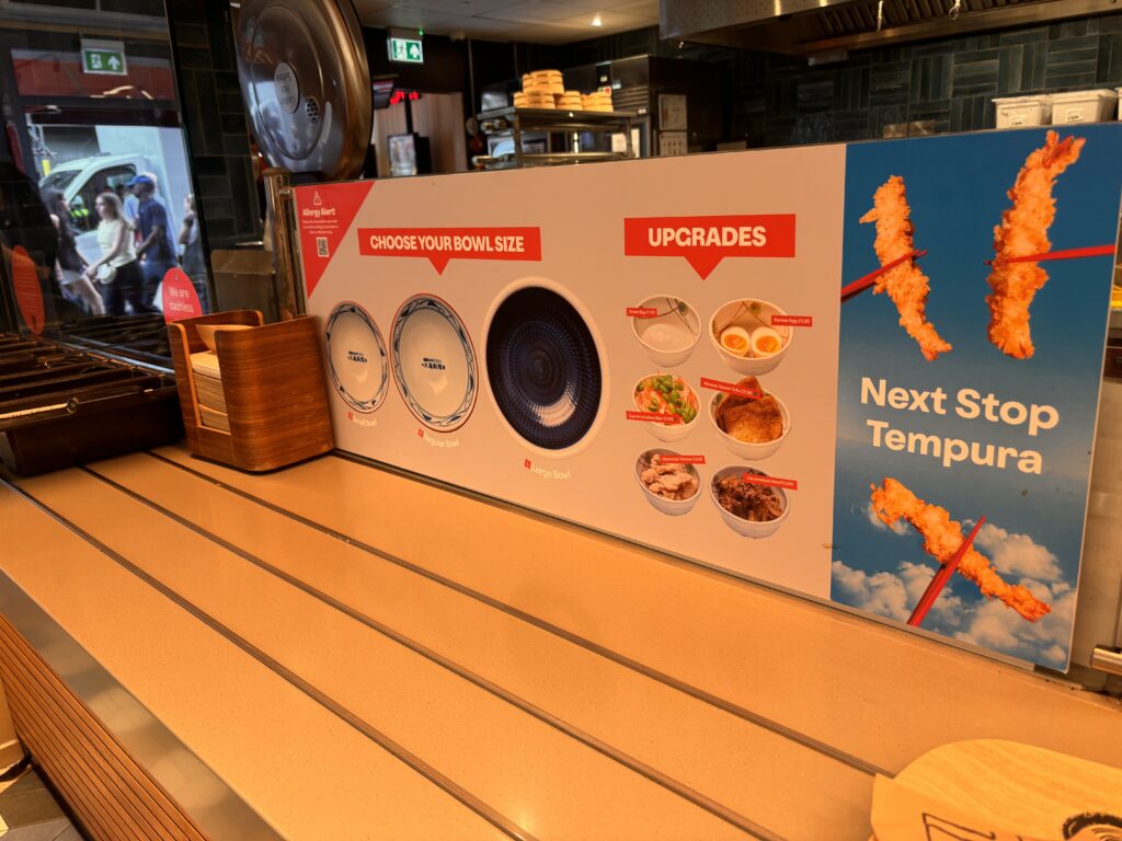 イギリス・ロンドンの丸亀製麺（Marugame Udon）