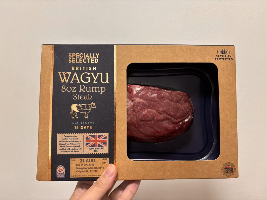 ALDI SPECIALLY SELECTEDの「WAGYU」ステーキ