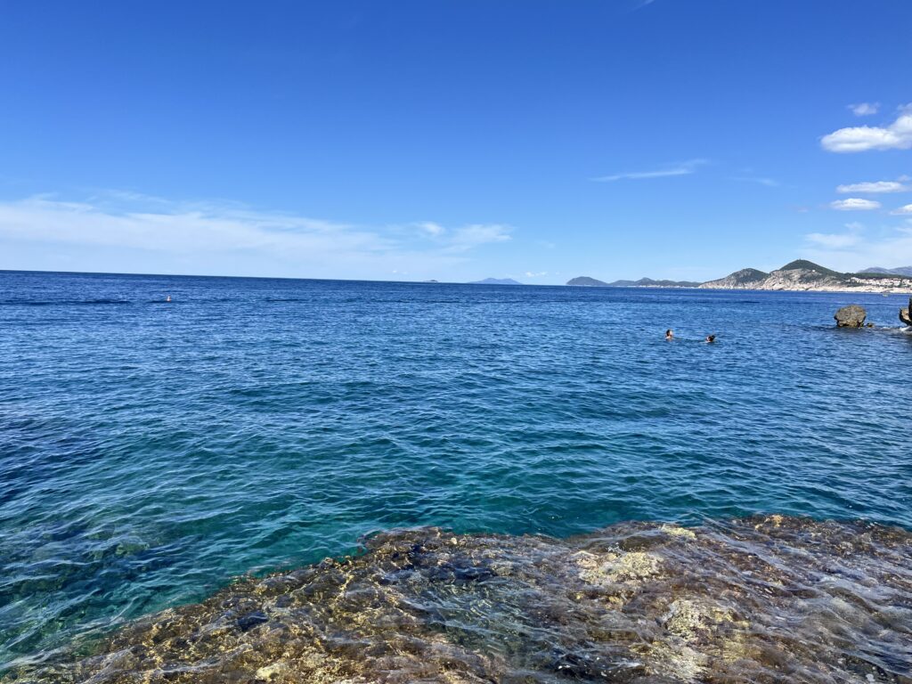 クロアチア・ロクロム島の海