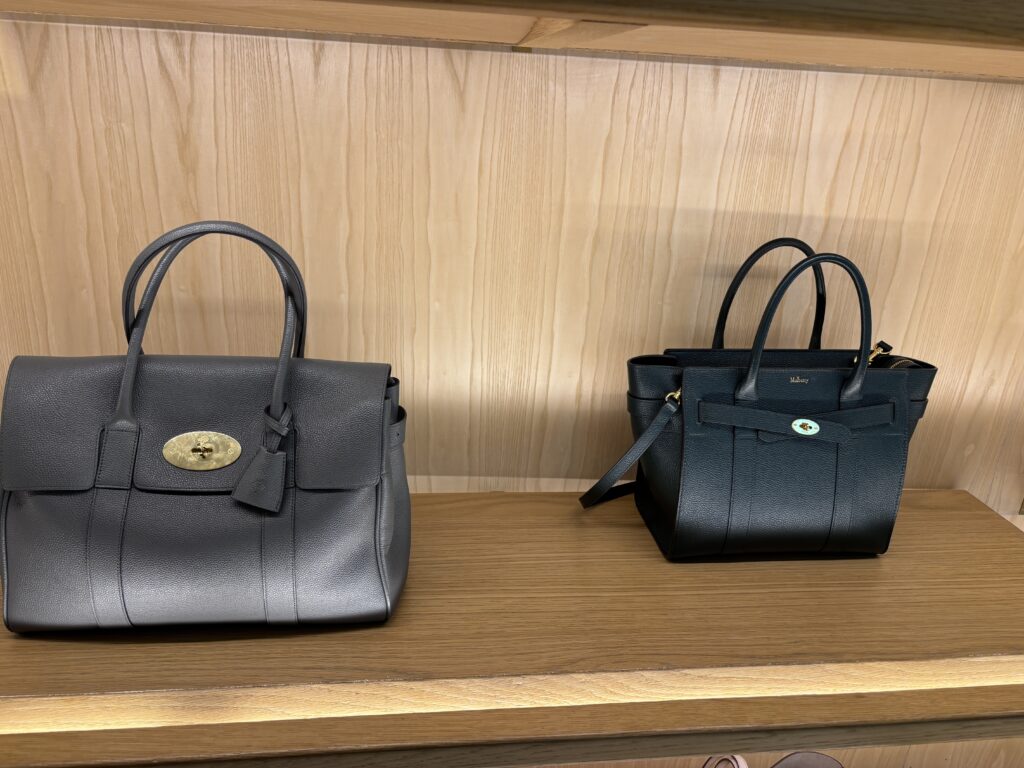 Bicester Village(ビスタービレッジ)でのマルベリー(Mulberry)の商品