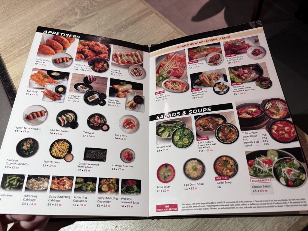 ロンドンの日本式焼肉レストラン Kintan Japanese BBQ