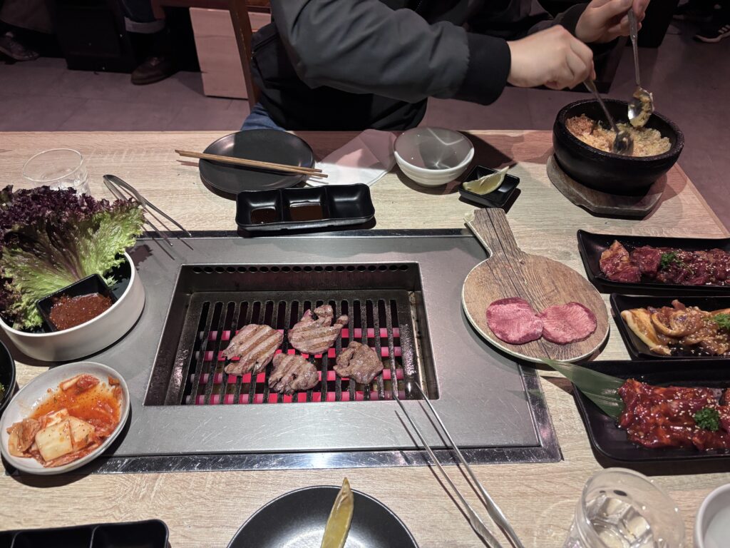 ロンドンの日本式焼肉レストラン　Kintan Japanese BBQ