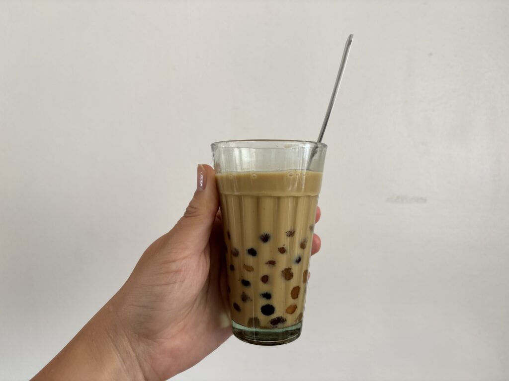 ロンドンの中華スーパーで購入できる冷凍芋圓(ユーユェン)